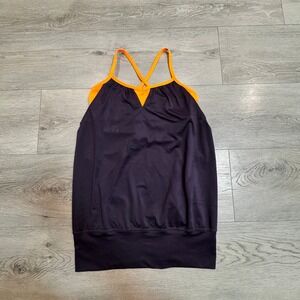 The‎ North Face Workout Tank Top Criss Cross Straps Athletic Layering Small
